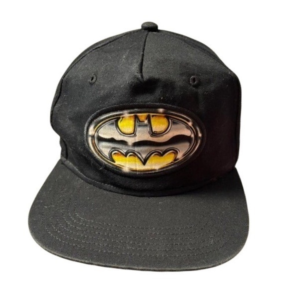 Batman Snapback Baseball Cap Embroidered Logo Streetwear OSFM Casual Hero